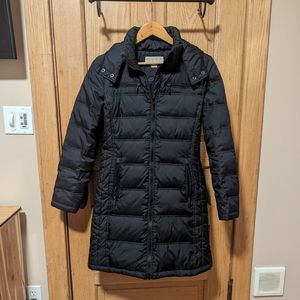 Michael Kors sz S Down/Feather Puffer Coat Long Black
